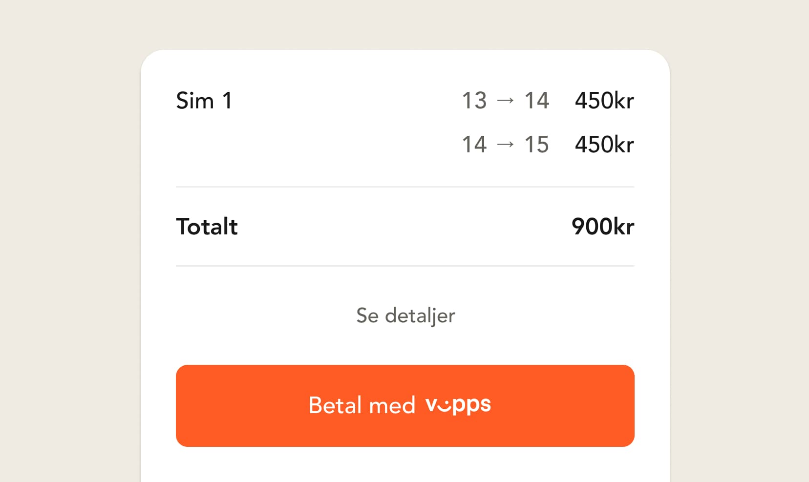 Online booking