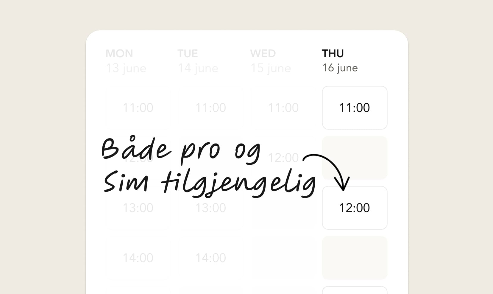 Synkronisert kalender