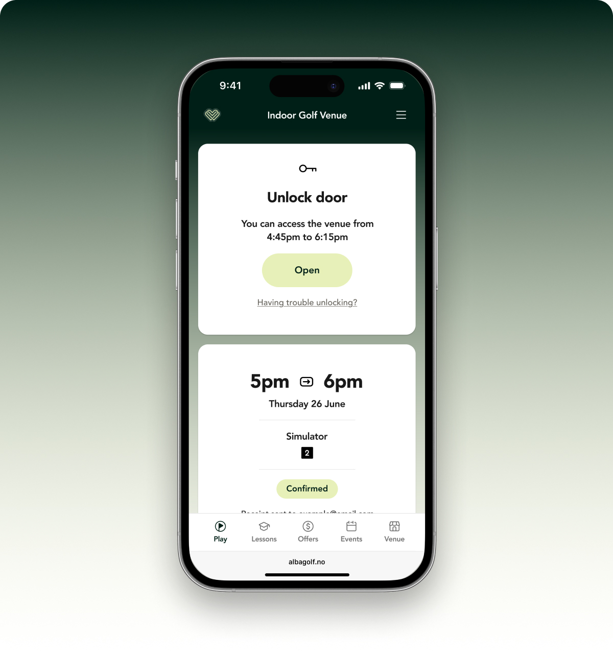 Automation starts with the booking