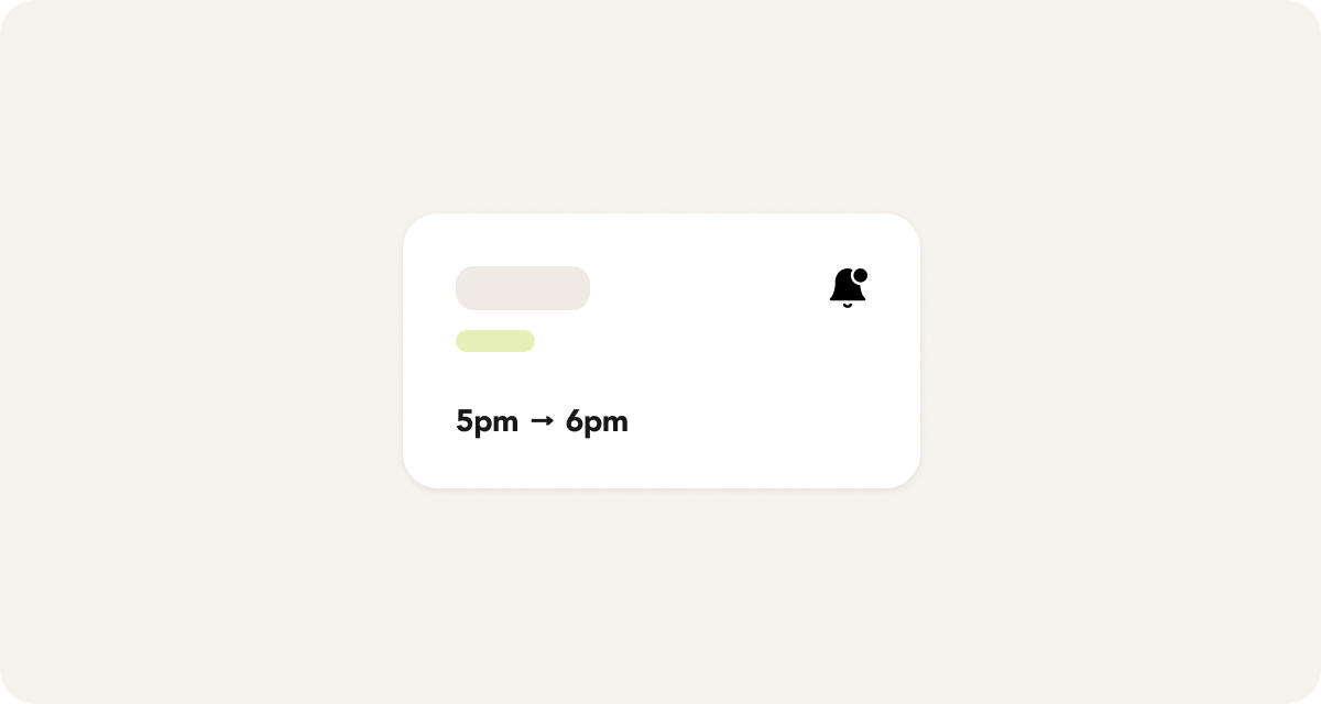 Customers get the right information automatically