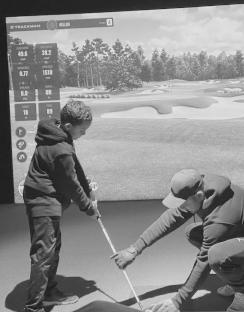 The next Tiger at Fore Golf Toronto?