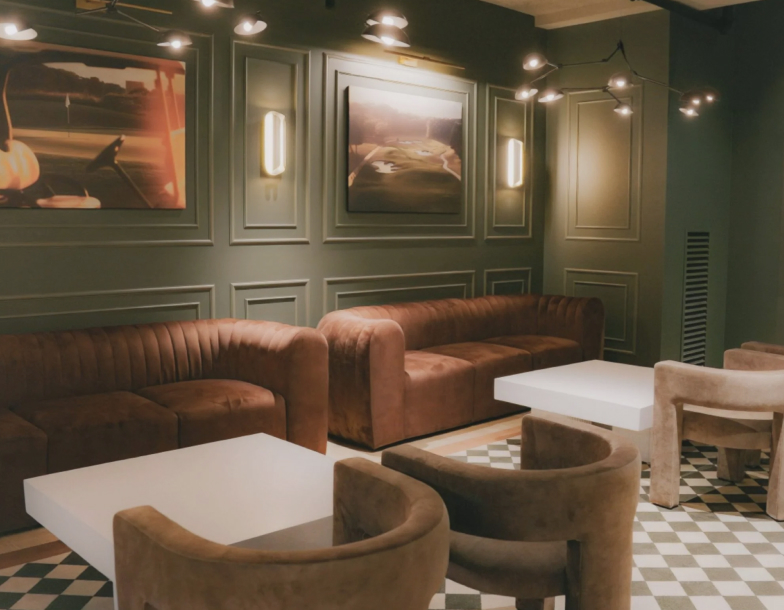 Oslo Golf Lounge, true to its name